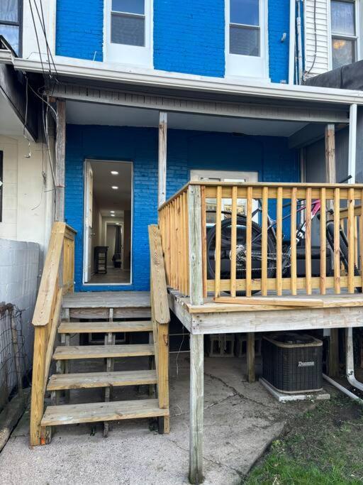 Blue House In Hampden Apartment Baltimore Luaran gambar